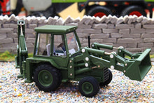 Load image into Gallery viewer, OXF76JCX002 Oxford Diecast 1:76 Scale JCB 3CX Backhoe (1980's) Army Version