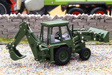 Load image into Gallery viewer, OXF76JCX002 Oxford Diecast 1:76 Scale JCB 3CX Backhoe (1980's) Army Version