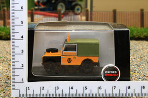 OXF76LAN188025 Oxford Diecast 1:76 Scale Land Rover Series 1 88 Canvas AA Highland Patrol