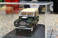 Load image into Gallery viewer, OXF76LR2AS005 Oxford Die Cast 1:76 Scale Land Rover Series IIA SWB with Canvas Bronze Green