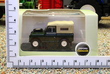 Load image into Gallery viewer, OXF76LR2AS005 Oxford Die Cast 1:76 Scale Land Rover Series IIA SWB with Canvas Bronze Green