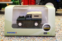 Load image into Gallery viewer, OXF76LR2AS005 Oxford Die Cast 1:76 Scale Land Rover Series IIA SWB with Canvas Bronze Green