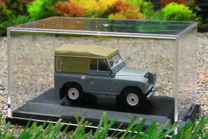OXF76LR3S003 Oxford Diecast 1:76 scale Land Rover Series III in Med Grey with canvas