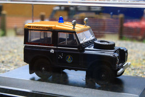 OXF76LR3S007 Oxford Diecast 1:76 Scale Land Rover Series 3 SWB Station Wagon HM Coastguard