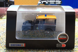 OXF76LR3S007 Oxford Diecast 1:76 Scale Land Rover Series 3 SWB Station Wagon HM Coastguard