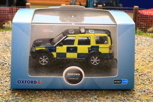 OXF76LRD001 Oxford Diecast 1:76 Scale Land Rover Discovery 3 Essex Police