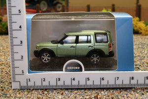 OXF76LRD009 Oxford Diecast 1:76 Scale Land Rover Discovery 3 in Vienna Green