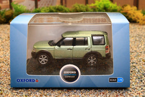 OXF76LRD009 Oxford Diecast 1:76 Scale Land Rover Discovery 3 in Vienna Green