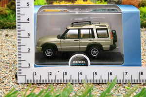 OXF76LRD2002 Oxford Diecast 1:76 Scale Land Rover Discovery 2 in White Gold