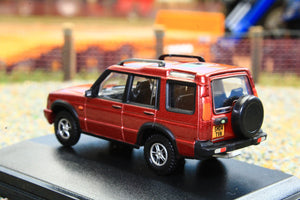 OXF76LRD2003 Oxford Diecast 1:76 Scale Land Rover Discovery 2 in Alveston Red