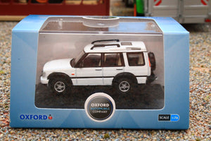 OXF76LRD2004 Oxford Diecast 1:76 Scale Land Rover Discovery 2 in Chawton White