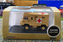 Load image into Gallery viewer, OXF76LRFCA001 Oxford Diecast 1:76 Scale Land Rover Forward Control FC Ambulance Gulf War