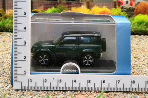 OXF76ND90002 Oxford Diecast 1:76 Scale New Land Rover Defender 90 in Tasman Blue