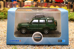 OXF76RD2001 Oxford Diecast 1:76 Scale Land Rover Discovery 2 in Metallic Epsom Green