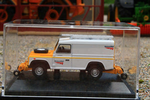 OXF76ROR002B Oxford Diecast 1:76 Scale Land Rover Defender Network Rail Road Rail Version