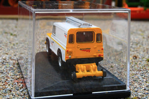 OXF76ROR002B Oxford Diecast 1:76 Scale Land Rover Defender Network Rail Road Rail Version