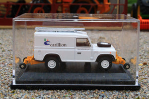 OXF76ROR007 Oxford Diecast 1:76 Scale Land Rover Defender Carillion Road Rail Version