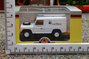 OXF76ROR007 Oxford Diecast 1:76 Scale Land Rover Defender Carillion Road Rail Version