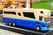Load image into Gallery viewer, OXF76SCA01HB Oxford Diecast 1:76 Scale Scania 380 Lorry Horsebox Eric Gillie Livery
