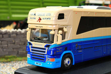 Load image into Gallery viewer, OXF76SCA01HB Oxford Diecast 1:76 Scale Scania 380 Lorry Horsebox Eric Gillie Livery