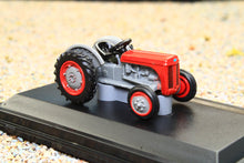 Load image into Gallery viewer, OXF76TEA002 Oxford Diecast 1:76 Scale Ferguson TEA 20 Tractor in red and grey