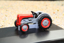 Load image into Gallery viewer, OXF76TEA002 Oxford Diecast 1:76 Scale Ferguson TEA 20 Tractor in red and grey