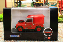 Load image into Gallery viewer, OXFLAN188010 Oxford Diecast 1:43 Scale Land Rover Series 1 88 Rover Fire