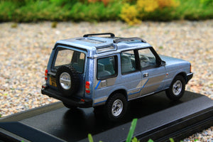 OXF Oxford Diecast 1:76 Scale Land Rover Discovery 1 in Mistrale Blue