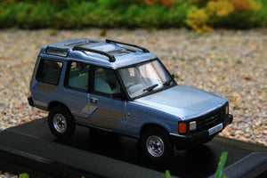 OXF Oxford Diecast 1:76 Scale Land Rover Discovery 1 in Mistrale Blue