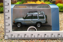 Load image into Gallery viewer, OXF Oxford Diecast 1:76 Scale Land Rover Discovery 1 in Mistrale Blue