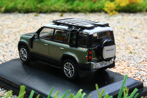 OXF-PG Oxford Diecast 1:76 Scale New Land Rover Defender 110 in Pangea Green