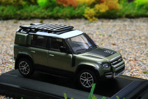 OXF-PG Oxford Diecast 1:76 Scale New Land Rover Defender 110 in Pangea Green