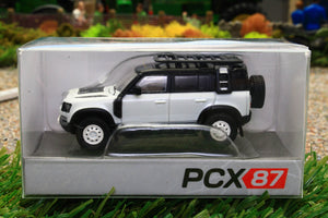PCX870388 IXO 187 Scale New Land Rover Defender 110 In White 2020