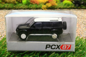 PCX870391 IXO 1:87 Scale New Land Rover Defender 110 In Black 2020