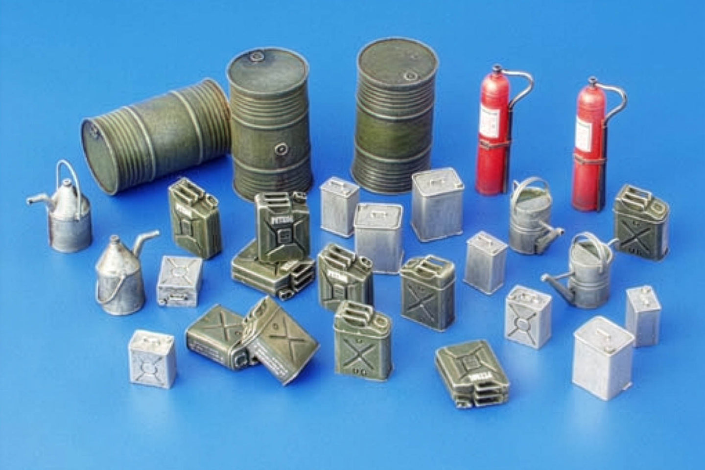 PLM114 Plusmodel Fuel Stock - Allies (1:35 Scale)