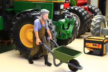 Load image into Gallery viewer, PYO201 Figure 1:32 Scale - Man with Wheelbarrow - Separate Parts (Requires Painting)