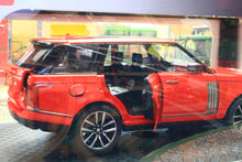 Load image into Gallery viewer, Q2001AR QY 1:24 Scale Range Rover 50th Anniversary Version in Red with Lights and Sound