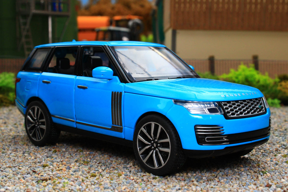 Q3001A-BL QY 1:32 Scale Range Rover 50th Anniversary version in Blue w ...