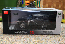 Load image into Gallery viewer, QXT2401016K QY 1:32 Scale Range Rover 50th Anniversary version in Black with lights and sound