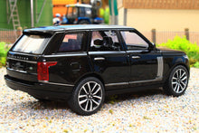 Load image into Gallery viewer, QXT2401016K QY 1:32 Scale Range Rover 50th Anniversary version in Black with lights and sound