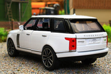 Load image into Gallery viewer, QXT2401016W QY 1:32 Scale Range Rover 50th Anniversary version in White with lights and sound