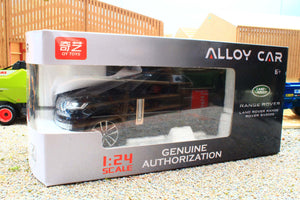 QXT2401184K QY 1:24 Scale Range Rover SV 2022 Version in black with lights and sound