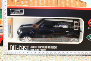 QXT2403214K QY 1:24 Scale Land Rover Defender 110 Outdoor Edition with accessories in Black