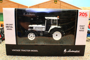 R302099 ROS 1:32 Scale Lamborghini 1706 Second Generation 4WD Tractor in white