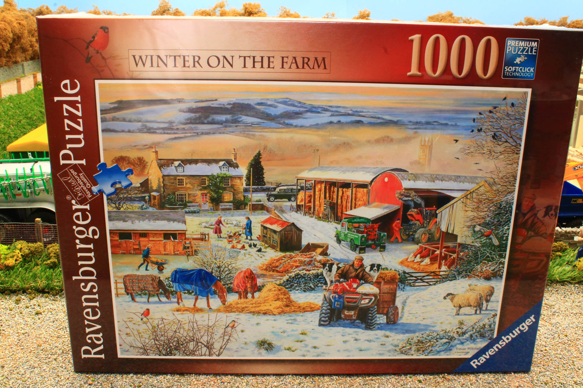 RA16478 Ravensburger Winter on the Farm 1000pc Jigsaw – Brushwood Toys