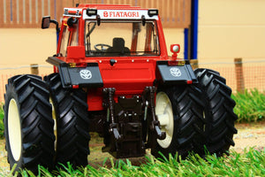 Rep117 Replicagri Fiat 140 90 Tractor With Detachable Dual Rear Wheels Tractors And Machinery (1:32