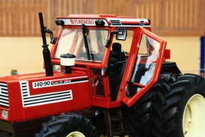 REP117 REPLICAGRI FIAT 140 90 TRACTOR WITH DETACHABLE DUAL REAR WHEELS