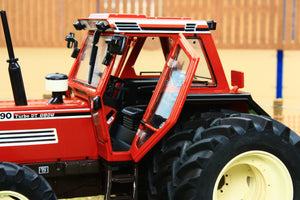 Rep117 Replicagri Fiat 140 90 Tractor With Detachable Dual Rear Wheels Tractors And Machinery (1:32
