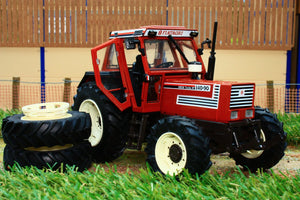 Rep117 Replicagri Fiat 140 90 Tractor With Detachable Dual Rear Wheels Tractors And Machinery (1:32