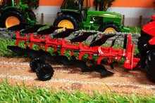 Load image into Gallery viewer, Rep120 Replicagri Besson Charrue Rwy8 In Red 6 Furrow Reversible Plough Tractors And Machinery (1:32